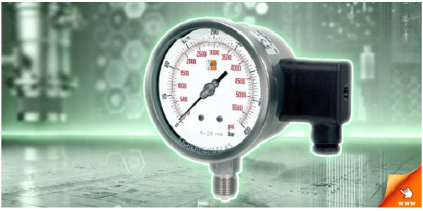 Kobold MAN-V - Pressure Gauge with Pressure Transmitter Analogic - Manometro con Trasmettitore Analogico