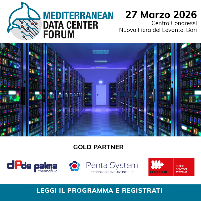 De Palma Thermofluid al Mediterranean Data Center Forum di Bari