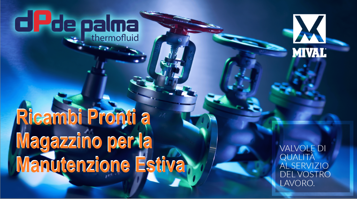 Ricambi Pronti a Magazzino per la Manutenzione Estiva Ricambi Pronti a Magazzino per la Manutenzione Estiva