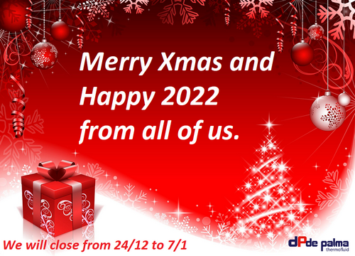 Christmas Holidays 2021 Thermofluid